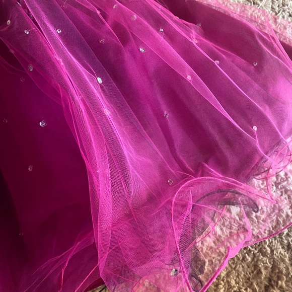 Jovani Short Pink Prom Quince Dress Prevue - Picture 5 of 5